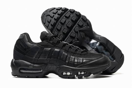 Nike Air Max 95 Black Men's Women's Shoes -08 Nike Air Max 95 Black Men's Women's Shoes -08
